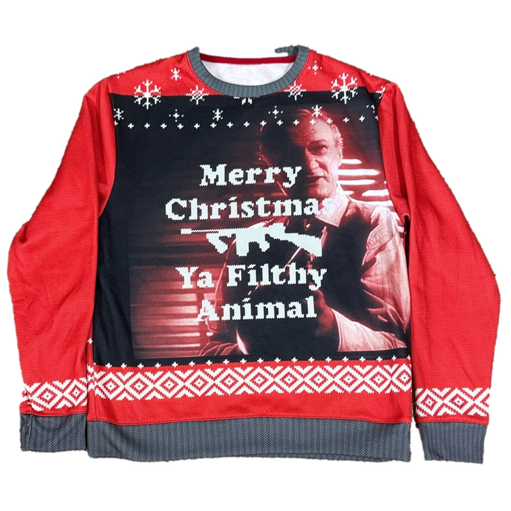 Red and Black Christmas Sweater SKU0954
